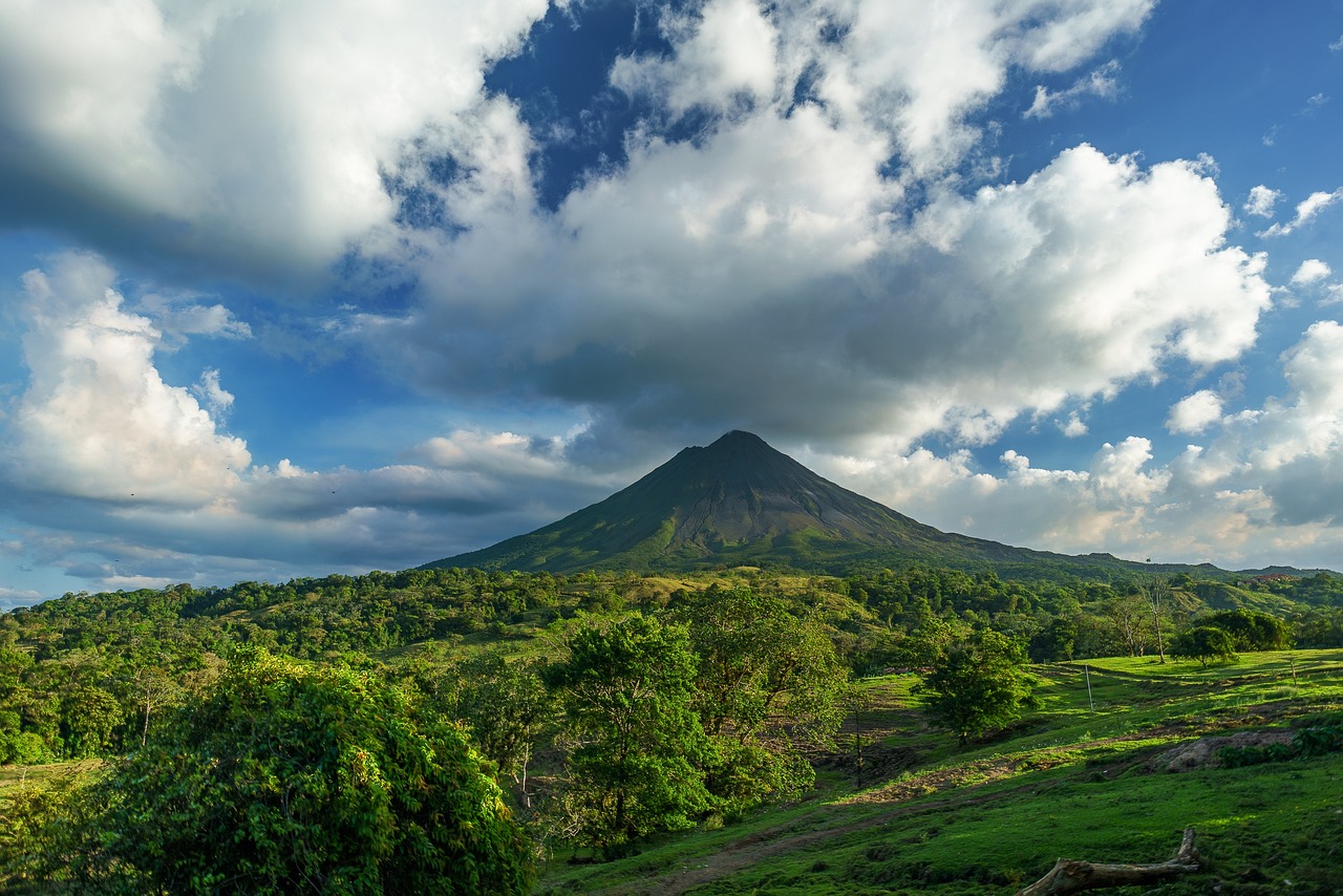 Volcan, Costa Rica, Des Nuages
