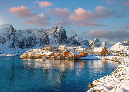 Aventures hivernales de luxe dans les îles Lofoten en Norvège – 7 jours