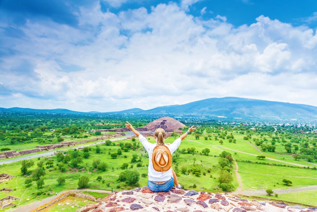 Mexique actif : Pyramides, culture et volcans – 5 jours